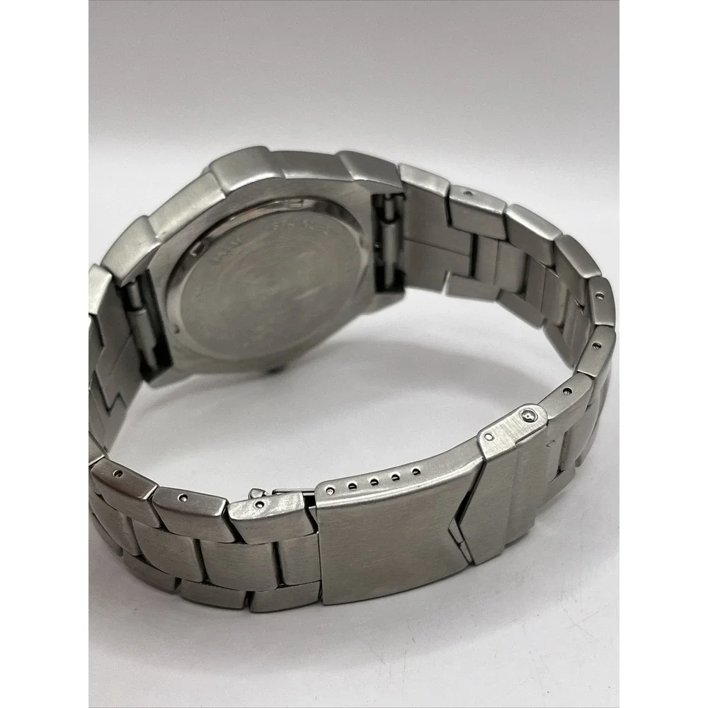 Saint Louis University Hospital Men's Quartz‎ Watch Silver Tone- New Battery